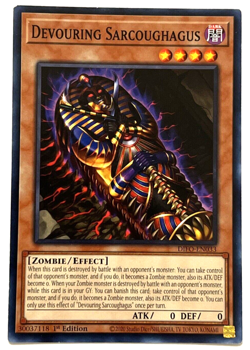 YuGiOh! - Devouring Sarcophagus - DIFO-EN033 - 1st Edition - Common - Image 1