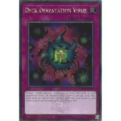 Deck Devastation Virus Yu-Gi-Oh! RA03-EN150 1st Quarter Century Secret Rare - Image 1