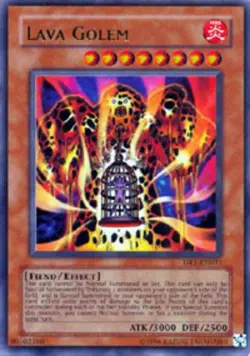 Lava Golem - DR1-EN051 - Ultra Rare - Unlimited Edition LP Yugioh Dark Revelatio - Image 1