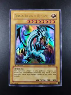 YUGIOH 2003 | BLUE-EYES WHITE DRAGON | LDD-S001 | 1ST EDT SPANISH | NM - Image 1