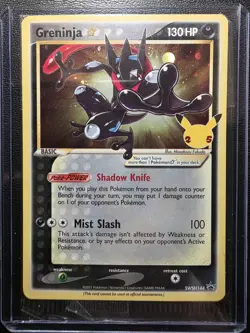 Greninja Gold Star SWSH144 Promo Pokemon Card - Sealed - Image 1