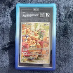 Tag 10 Gem Mint Eevee Holo Card 188/167 Sv06: Twilight Masquerade - Image 1