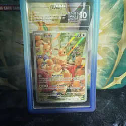 Tag 10 Gem Mint Eevee Holo Card 188/167 Sv06: Twilight Masquerade - Image 3