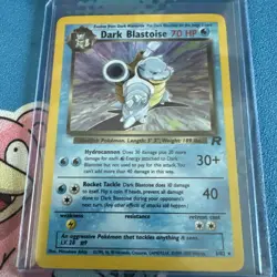 Pokemon TCG Dark Blastoise Holo Rare Card 3/82 LP Condition - Image 4