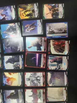 Godzilla Card Game U/UC Card Lot. 145 Cards - Image 4