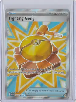 FIGHTING GONG 2025 POKEMON TCG MEGA EVOLUTION ULTRA RARE HOLO CARD 168/132 - Image 1