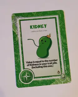 Doomlings Kidney 128A/173 Overlush OVL Traits Card 2023 Green Card Cat Hat - Image 1