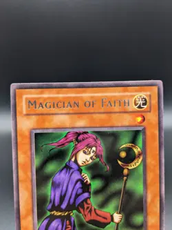 Yu-Gi-Oh Magician Of Faith Metal Raiders MRD-036 Rare Card Played MP - Image 3