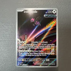 Iron Jugulis 216/182 Sv04: Paradox Rift Pokemon Card TCG Illustration Rare NM/M - Image 1