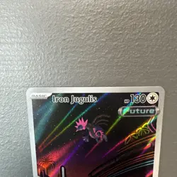 Iron Jugulis 216/182 Sv04: Paradox Rift Pokemon Card TCG Illustration Rare NM/M - Image 2