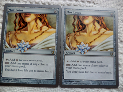 2 Mox Lotus Unhinged Magic The Gathering MTG Cards - Image 1