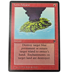 MTG Active Volcano Legends LEG Common Red Instant Magic the Gathering - Image 1