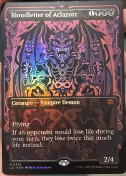 MTG - Bloodletter of Aclazotz - MYTHIC, FOIL, Borderless, Creature, LCI - 0336 - Image 3