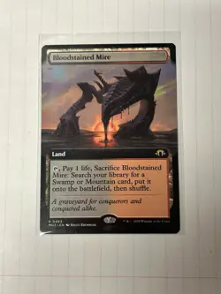 Bloodstained Mire (Extended Art) Modern Horizons 3 Regular - Image 2