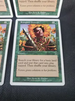 4x Rampant Growth NM-LP 7th Edition Magic The Gathering MTG TCG White Playset - Image 3