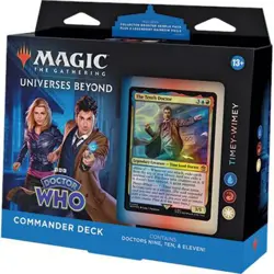 Magic the Gathering CCG: Doctor Who Commander Deck - Image 1