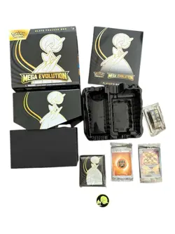 Pokemon TCG Mega Evolution Gardevoir ETB Elite Trainer Box OPEN W/Promo NO PACKS - Image 1