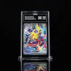 2023 Pokemon Japanese Yokohama Deck Pikachu EX SAR 001 TAG 10 Gem Mint - Image 1