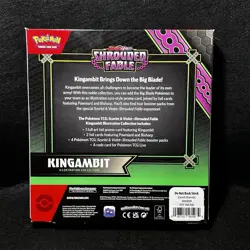 Pokemon TCG Scarlet & Violet Shrouded Fable Kingambit Illustration Collection - Image 2