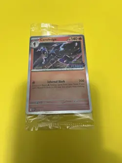 Pokemon Phantasmal Flames Prerelease Staff Promo Set SEALED - All 4 Promos - Image 1