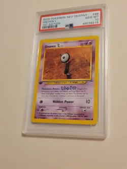 Unown L - Pokemon Neo Destiny First 1st Edition #86 - Gem Mint PSA 10 - Image 1