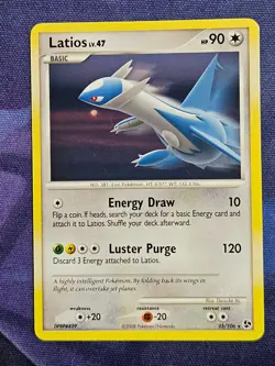 Pokemon Latios 23/106 Great Encounters Non-holo English LP - Image 1