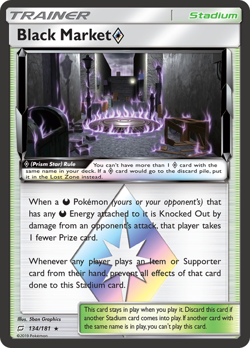 Black Market (134/181) (Prism Star) [Sun & Moon: Team Up] - Image 1