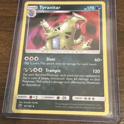 Tyranitar Celestial Storm 87/168 Holo Rare 2018 Pokemon TCG Near Mint - Image 1