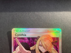 Pokemon TCG Cynthia Trainer 148/156 Sun & Moon Ultra Prism Moderately Played - Image 3