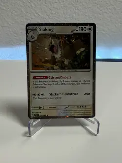 Pokemon - Slaking - 162/193 - Cosmos Holo Rare - Paldea Evolved - NM/M - Image 1