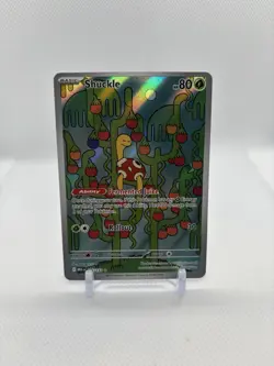 Pokemon TCG Shuckle 136/132 Mega Evolutions Illustration Rare - Image 1