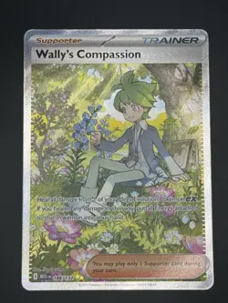 Wally’s Compassion 186/132 Special Illustration Rare Pokemon TCG Mega Evolution - Image 2