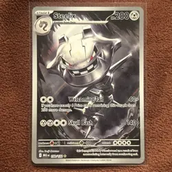 🪶Steelix 150/132 Illustration Rare (IR) Full Art - Pokemon TCG Mega Evolution - Image 1