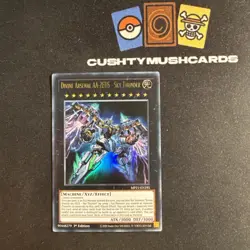 YUGIOH DIVINE ARSENAL AA-ZEUS SKY THUNDER ULTRA RARE MP21-EN195 1ST ED - Image 1