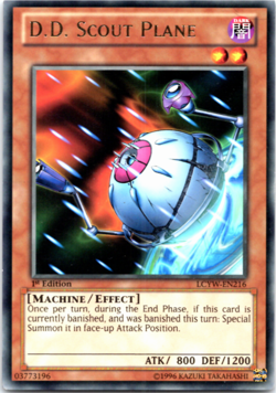 D.D. Scout Plane - LCYW-EN216 - Rare - 1st Edition - Yugioh - Image 1