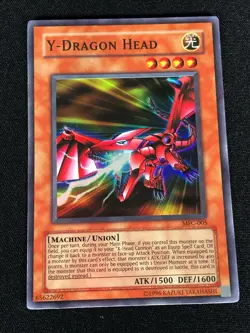 Yugioh Y-Dragon Head MFC-005 Super (NM) - Image 1