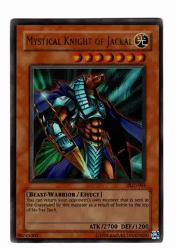 Yugioh- 1X Mystical Knight of Jackal - Ultra Rare - Unlimited - PGD-069 - NM - Image 1