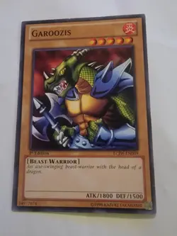 Yugioh Garoozis LCJW-EN009 Common 1st Edition NM - Image 1