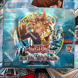 YuGiOh Legend of Blue Eyes White Dragon Booster Box - 24 Packs - Factory Sealed! - Image 1