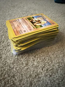 97 Shadowless Assorted Lot Vintage Pokemon Cards ~ Condition Varies / Duplicates - Image 1