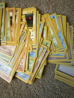 97 Shadowless Assorted Lot Vintage Pokemon Cards ~ Condition Varies / Duplicates - Image 3