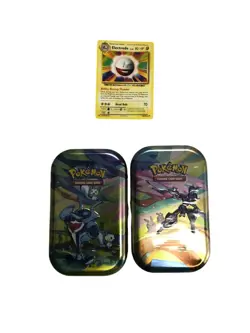 The Pokemon Company Trading Card Electrode 2 Pc Vibrant Paldea Mini Tins Sealed - Image 1