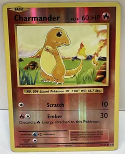 Charmander 9/108 Reverse Holo XY - Evolutions - 2016 -Pokemon Card - LP - Image 1