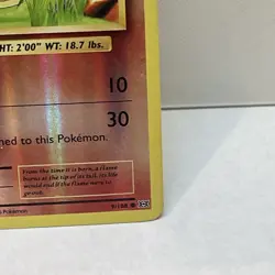 Charmander 9/108 Reverse Holo XY - Evolutions - 2016 -Pokemon Card - LP - Image 2