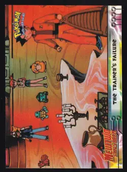Pokemon Card - The Trainer's Failure #22 - Topps - Mewtwo Strikes Back - Image 1
