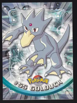 GOLDUCK - # 55 - TOPPS SERIES 1 - Red LOGO - Pokemon Card - NM - Image 1