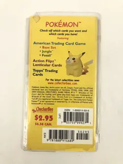 Pokemon Collector's Pocket Planner Premiere Edition Trading Card Checklist Guide - Image 2