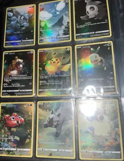 Pokemon Crown Zenith Galarian Gallery 9-Card Set Pikachu Riolu Turtwig Mareep - Image 1