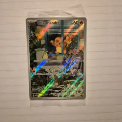 Pokemon TCG 044 Charmander Black Star Promo Card Obsidian Flames - Image 1