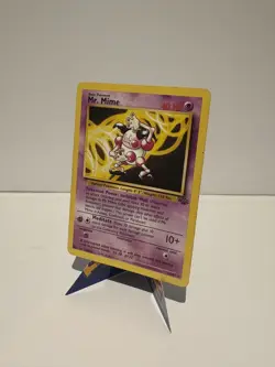 Pokemon TCG Mr. Mime 22/64 Jungle Non-Holo Card LP - Image 1